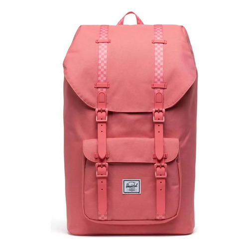 Mochila Herschel Little America Tea Rose Rosa Diseño de la tela Liso