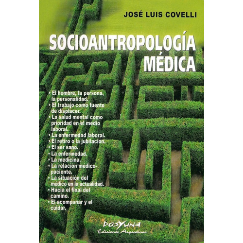 Socioantropologia Medica - Covelli, Jose L - Nuevo 