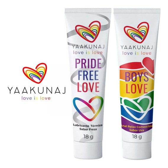 Anal Relax + Lubricante Yaakunaj 18g Pride