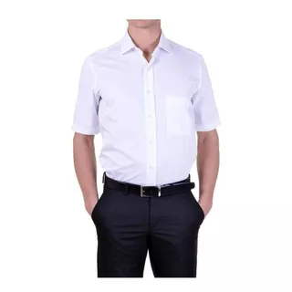 Camisa Manga Corta Con Bolsillo - Talles 46 Al 50 - Aero