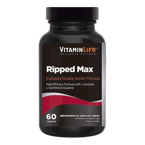 Ripped Max (60 Tabletas) Vitamin Life