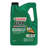 Aceite Sintetico Castrol Gtx Alto Kilometraje 5w-20 4.73 L