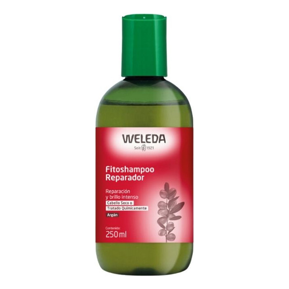 Fitoshampoo Reparador De Argán Weleda Vegano Local Maminia