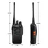 Walkie-talkie Baofeng BF 888S de 6 radios y frecuencia UHF color negro