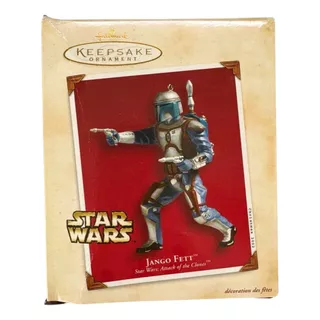 Boba Fett Figura Metalica Adorno Star Wars Metalica Nueva 