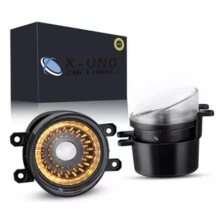 Kit 3.5'' Faros Niebla Toyota Ojos De Ángel Lupas Led 