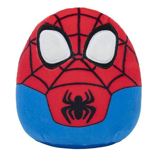 Peluche Squishmallows Marvel Spider-Man, Sunny 3175, color rojo