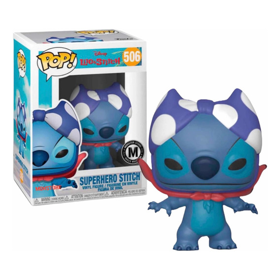 Funko Pop Disney Superhero Stitch #506 Lilo Stitch Exclusive