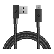 Cable Usb A Micro Usb Mallado Premium 2.1a Carga Rápida 