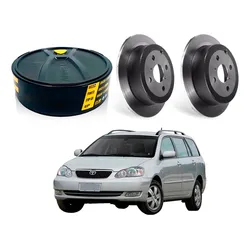  Disco Freio Traseiro Corolla Fielder 1.8 2005 A 2008