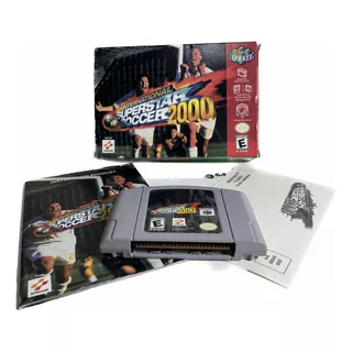 International Superstar Soccer 2000 Nintendo 64 Usa Cib