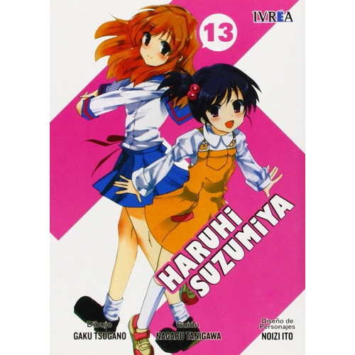 Haruhi Suzumiya 13, De Tanigawa, Nagaru. Editorial Ivrea, Tapa Blanda En Español