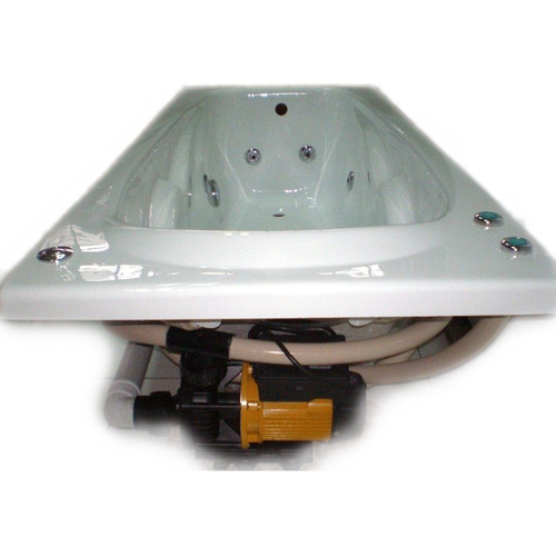 Jacuzzi Max Full 150x70x47 9 Jets Acrilico 1 Almohadilla P12