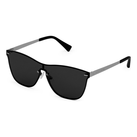 Gafas De Sol Hawkers One Venm Metal Hombre Y Mujer Lente Negro Varilla Gris Armazón Negro Diseño Mirror