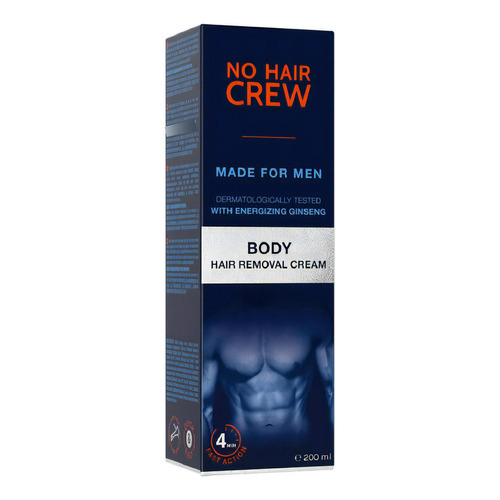 No Hair Crew Body Crema Depilatoria Corporal Para Hombre