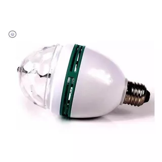 Lâmpada Giratória Bola Maluca Festas Globo De Luz Led Rgb Cor Da Luz Branco 110v/220v