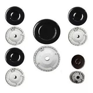 Kit Espalhador + Queimador Peças Cooktop Tramontina 5 Bocas