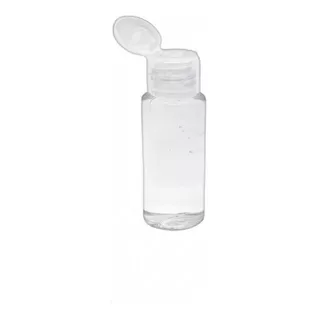 100 Envase Plastico Alcohol En Gel-jabon-crema Tapa Flip To