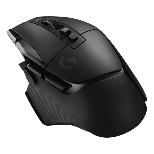 Logitech G502 X Lightspeed, Mouse Gamer Inalámbrico Hero 25k Color Negro