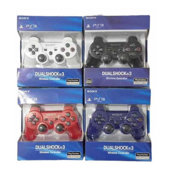 Combo X4 Joysticks Original Play 3 Colores + Cable + Envío 