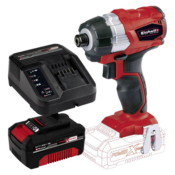 Atornillador Impacto Einhell Inal Te-ci 18 Li Bl +bat4ah+car