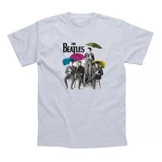 Remera Oficial Beatles Varios Fan Store Mvd Merchandising