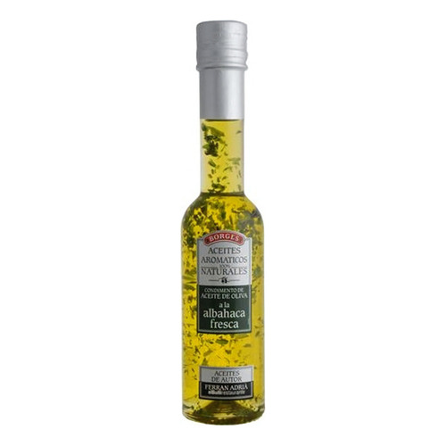 Aceite De Oliva A La Albahaca Gourmet Borges 200ml