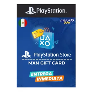 Tarjeta Playstation Store Gift Card Psn Mexico Promoción  