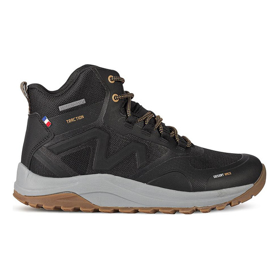 Zapatilla Outdoor Hombre Michelin Dr05 Negro-camel