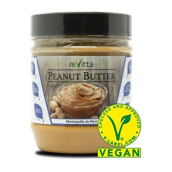 Mantequilla De Mani Peanut Butter 500 Grs. Revitta Wellness
