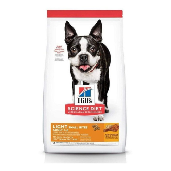 Alimento Hills Adultos 1-6 Light Sb 5lb Perros