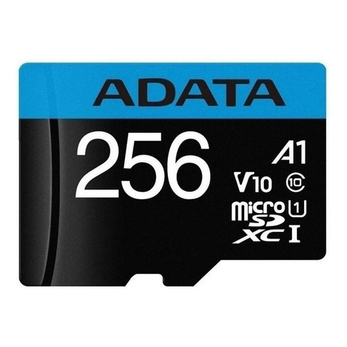 Tarjeta de memoria Adata AUSDX256GUICL10A1-RA1  Premier con adaptador SD 256GB