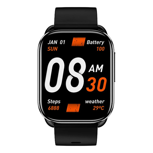 QCY GS S6 Negro Smartwatch 