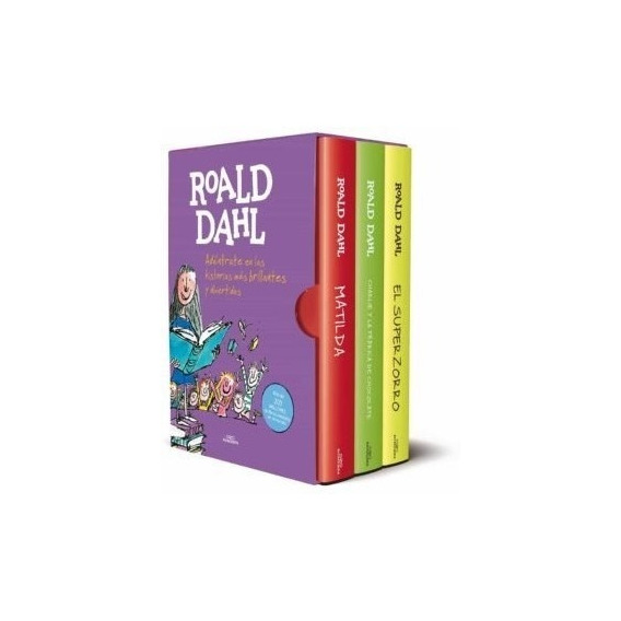 Estuche Roald Dahl (pack 3 Libros) - Roald Dahl