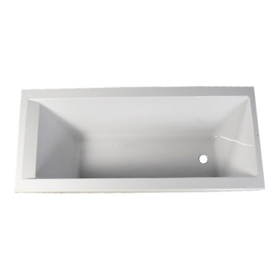 Bañera 1.50 Cm Cubica Recta Acrilico Baño 150x70 Greensir