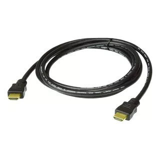 Cable Hdmi A Hdmi 1.50 Mts Megalite Alta Velocidad Mlc-293 Color Negro