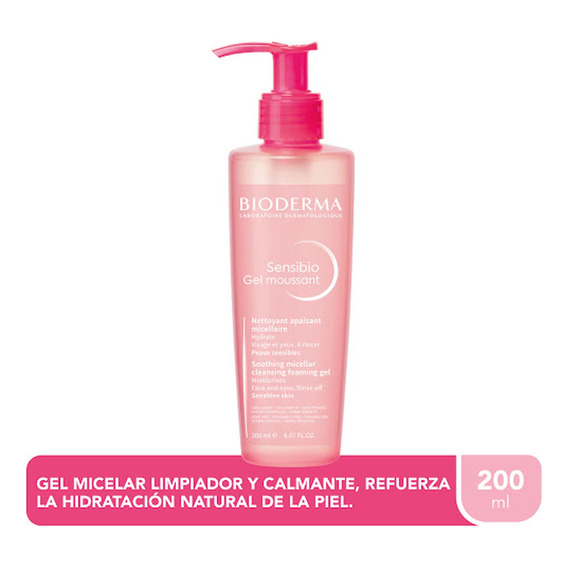 Limpiador Bioderma Sensibio Gel Moussant 200ml