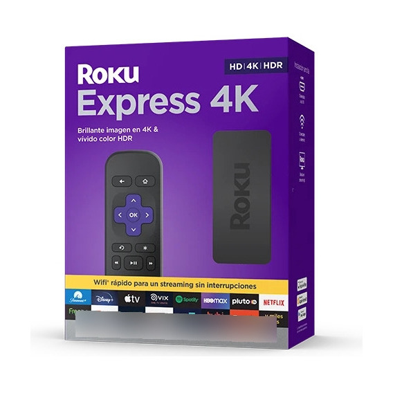 Roku Express 4k Tv Box 3940, Wi-fi, 4k, 1gb Ram.