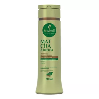  Shampoo Haskell Antirresiduo Matcha E Hortelã 300ml