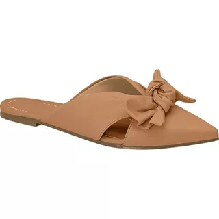 Mule Vizzano Conforto Camel Pelica 1269.139 Pronta Entrega