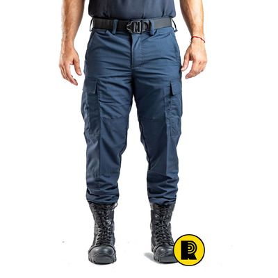 Pantalón Táctico Cargo Gabardina Azul Policía T:50-54