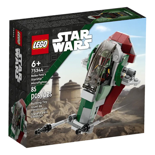 Microfighter: Nave Estelar Boba Fett Star Wars Lego Cantidad De Piezas 85