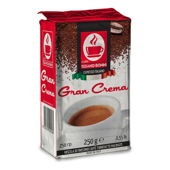 ! Cafe Bonini Molido Gran Crema - Tostado Natural 250g