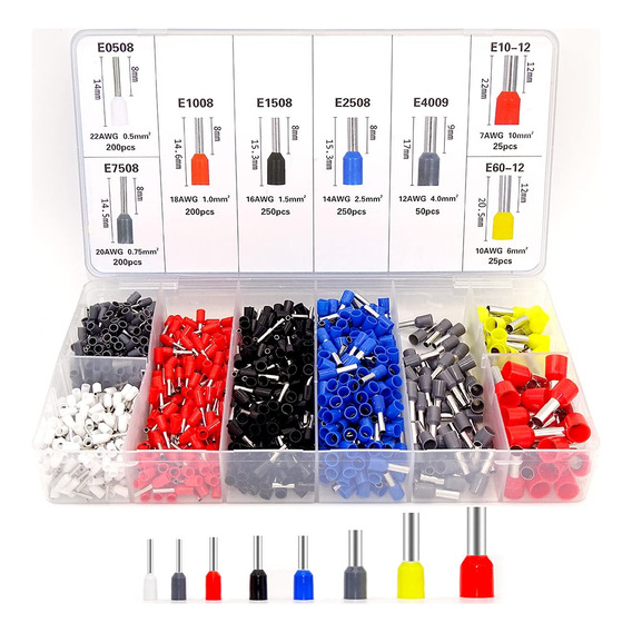 Kit Terminales Electricos Ferrules 1200