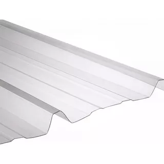 Chapa Trapezoidal  Plástica Traslucida Cristal   G5