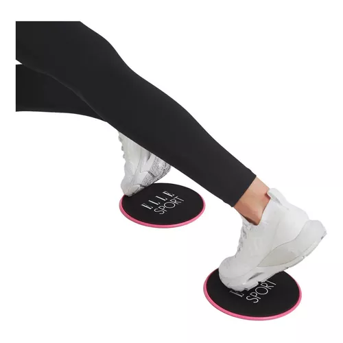 Discos deslizantes para fitness Sliders Gym Yoga Elle Sport