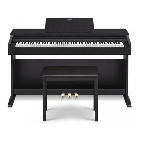 Casio Ap270 Celviano Piano Digital 88 Teclas Mueble Pedales Color Negro
