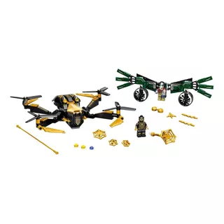 Lego Homem Aranha Duelo De Drones Blocos De Montar Marvel Quantidade De Peças 198