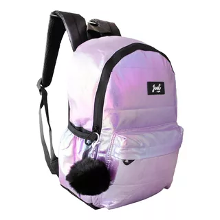 Mochila Meninas Fruta Cor Pequena Estilo Urbano Holográfica