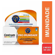 Centrum Pro Imunidade Vitamina C B6 B2 Zinco Cobre 60 Comp.